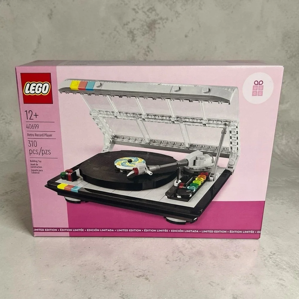 LEGO Retro Record Player 40699 Limited Edition 310pc Set 12+